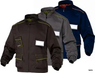 Odzież robocza - Delta Plus Bluza PANOSTYLE z poliestru (65%) bawełny (35%) 235 g/m2 kolor szaro-pomarańczowy rozmiar S CORP M6VESGOPT M6VESGOPT - miniaturka - grafika 1