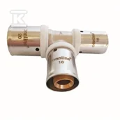 Łączniki, trójniki, kształtki - Trójnik redukcyjny zaprasowywany 20X16X20 MM il U ONNLINE - miniaturka - grafika 1