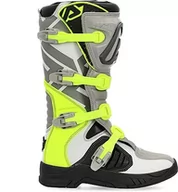 Buty motocyklowe - Acerbis BUTY X-TEAM SZARY/ŻÓŁTY T.41 - miniaturka - grafika 1