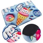 Dywaniki łazienkowe - Mata łazienkowa 3D Antypoślizgowa Chłonna Magic 35 - miniaturka - grafika 1