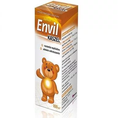 Aflofarm Envil Kaszel Junior 15 mg/5 ml 100 ml