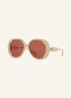 Okulary przeciwsłoneczne - Chloé Okulary Przeciwsłoneczne ch0195s beige - miniaturka - grafika 1