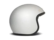Kaski motocyklowe - DMD 1jts30000gs04 kask motocyklowy, błyszczący srebrny, L - miniaturka - grafika 1