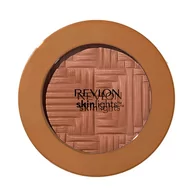 Bronzery i konturowanie twarzy - Revlon Skinlights Bronzer, Puder Brązujący, 002 Cannes Tan, 9.2g - miniaturka - grafika 1