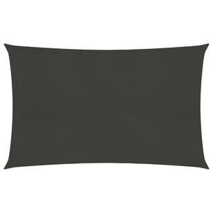 Żagiel przeciwsłoneczny HDPE 2,5x4,5m, antracytowy - Parasole ogrodowe - miniaturka - grafika 1
