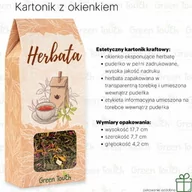 Herbata - Pomarańcza & brzoskwinia (Pakowanie ozdobne, Kartonik z okienkiem 70 g) - miniaturka - grafika 1