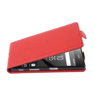 Etui i futerały do telefonów - Sony Xperia Z5 Compact/Z5 pokrowiec Flip firmy cadorabo pokrowiec etui ze sztucznej skóry do Xperia Z5 Compact/Mini Z5 Mini Case Cover pokrowiec ochronny na telefon komórkowy etui kieszeń DE-110917 - miniaturka - grafika 1
