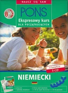 Książki do nauki języka niemieckiego - Pons. Niemiecki. Espresowy Kurs dla Początkujących + 5 CD - miniaturka - grafika 1