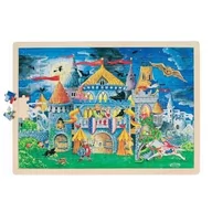 Puzzle - Goki puzzle Królewski zamek - miniaturka - grafika 1