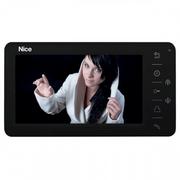 Akcesoria do domofonów i wideodomofonów - Nice Monitor 7” wyświetlacz z dotykowymi przyciskami w kolorze czarnym LOOK B - miniaturka - grafika 1