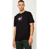 Koszulki męskie - Tommy Hilfiger T-shirt | Regular Fit - miniaturka - grafika 1