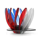 Zaparzacze i kawiarki - Dripper Hario V60 SUIREN - Biało-Niebiesko-Czerwony - miniaturka - grafika 1