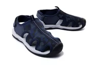 Buty dla dziewczynek - WOJTYŁKO 5S22311 granat, sandały dziecięce, rozmiary 31-37 - Wojtyłko - miniaturka - grafika 1