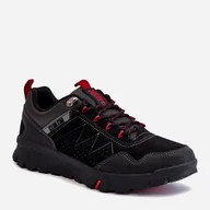 Buty trekkingowe męskie - Buty trekkingowe męskie niskie Big Star KK174126 45 Czarne (5900714568245) - miniaturka - grafika 1