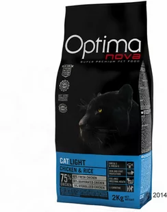 Optimanova Light 8 kg - Sucha karma dla kotów - miniaturka - grafika 1