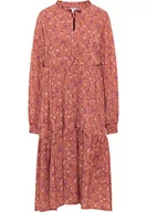 Sukienki - usha BLACK LABEL Damska sukienka bluzkowa qisha, różowa, wielokolorowa, L, Różowy, wielokolorowy, L - miniaturka - grafika 1