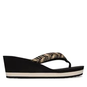 Klapki i japonki damskie - Japonki Tommy Hilfiger Rope Strap FW0FW09197 Czarny - miniaturka - grafika 1