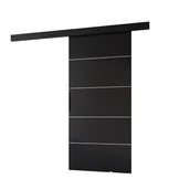 Drzwi wewnętrzne - Drzwi przesuwne wewnętrzne PRIM B 86 cm czarny /czarny. - miniaturka - grafika 1