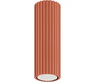 Lampy sufitowe - Sollux SL.1626 - Oświetlenie punktowe KARBON 1xGU10/10W/230V 20 cm czerwony - miniaturka - grafika 1