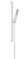 Zestawy prysznicowe - Hansgrohe Pulsify E - Zestaw głowicy prysznicowej, drążka i węża, EcoSmart, biały mat 24380700 - miniaturka - grafika 1