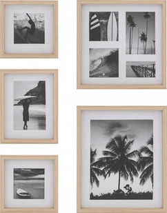 Ramka Atmosphera Zestaw ramek na zdjęcia kolor dębowy ERIN, 5 ramek różnej wielkości - Ramki na zdjęcia - miniaturka - grafika 1