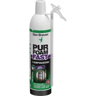 Pianki montażowe - Piana montażowa PUR FOAM FAST 400 ml 2-komponentowa DEN BRAVEN - miniaturka - grafika 1