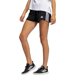 adidas GH8146 PACER 3S WVN szorty czarno-białe S - Spodenki damskie - miniaturka - grafika 1