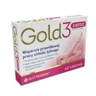 Witaminy i minerały dla sportowców - ALG PHARMA Alg Pharma Gold3vena 60 tabs - miniaturka - grafika 1