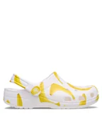 Klapki i japonki męskie - Crocs Klapki Classic Fresh Fruits Clog 211008 Biały - miniaturka - grafika 1