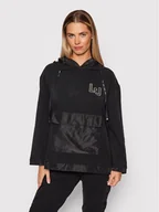 Bluzy damskie - LIU JO Sport Bluza TF1067 F0843 Czarny Regular Fit - miniaturka - grafika 1