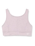 Koszulki i topy damskie - Nike Unisex Df Swsh Luxe Top dziecięcy, Plum Fog/White/Lt Lemon Twist/, 122 DD7964 - miniaturka - grafika 1