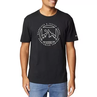 Koszulki męskie - Koszulka Columbia Rapid Ridge Graphic 1888813020 - czarna - grafika 1