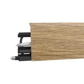 Listwy przypodłogowe - Listwa przypodłogowa PCV Dąb Bourbon 70 Artens - miniaturka - grafika 1