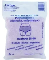 Bielizna lecznicza - Horizon Majtki higieniczne poporodowe siatkowe 38-40, 2 sztuki - miniaturka - grafika 1