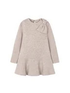 Sukienki i spódniczki dla dziewczynek - Mayoral Sukienka dzianinowa 4991 Beżowy Regular Fit - miniaturka - grafika 1
