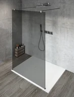 Kabiny prysznicowe - GELCO Kabina prysznicowa przyścienna VARIO CHROM WALK IN 120x200 szkło dymione z powłoką Coated Glass GX1312GX2210 - miniaturka - grafika 1