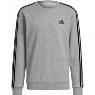 Bluzy męskie - Bluza męska adidas Essentials Sweatshirt szara GK9110 3XL - miniaturka - grafika 1