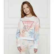 Bluzy dla dziewczynek - Guess Bluza Regular Fit - miniaturka - grafika 1