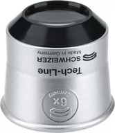 Mikroskopy i lupy - Lupa zegarmistrzowska Tech-Line 6xD22,5mm SCHWEIZER - miniaturka - grafika 1