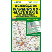 Atlasy i mapy - Województwo warmińsko-mazurskie mapa samochodowa 1:220 000 - Wydawnictwo Kartograficzne - miniaturka - grafika 1