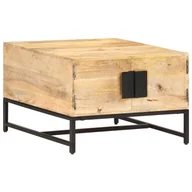Ławy i stoliki kawowe - VidaXL Stolik kawowy, 67 x 67 x 45 cm, lite drewno mango 320375 VidaXL - miniaturka - grafika 1