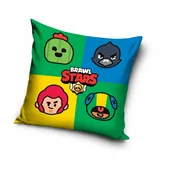 Poszewki na poduszki - POSZEWKA na poduszkę BRAWL STARS 40x40 cm - miniaturka - grafika 1