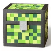 Skarbonki - KAJAWIS Skarbonka M dla dziecka w stylu MINECRAFT skrzynka prezent urodziny EKO - miniaturka - grafika 1