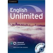 Podręczniki dla liceum - Cambridge University Press English Unlimited Advanced Coursebook with e-Portfolio - Cambridge University Press - miniaturka - grafika 1
