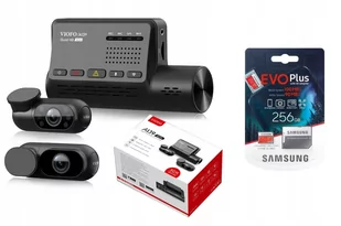 VIOFO A139 wideorejestrator samochodowy 3 kanał kamera na deskę rozdzielczą z GPS wbudowane wi-fi - Wideorejestratory - miniaturka - grafika 2