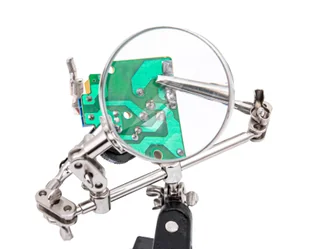 Uchwyt do prac precyzyjnych typu trzecia ręka z lupą GEKO - Pozostałe akcesoria sieciowe - miniaturka - grafika 7