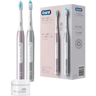 Szczoteczki elektryczne - Szczoteczka soniczna ORAL-B Pulsonic Slim Luxe 4900 (2 szt.) - miniaturka - grafika 1
