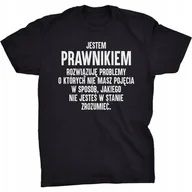Koszulki męskie - Jestem Prawnikiem Koszulka Dla Prawnika Prezent - miniaturka - grafika 1