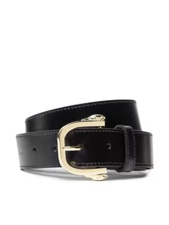 Paski - Trussardi Pasek Damski Belt H3,5 Cm 75L00164 Czarny - grafika 1