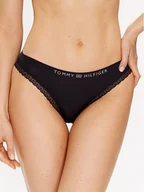 Majtki damskie - Tommy Hilfiger Figi klasyczne UW0UW04183 Czarny - miniaturka - grafika 1